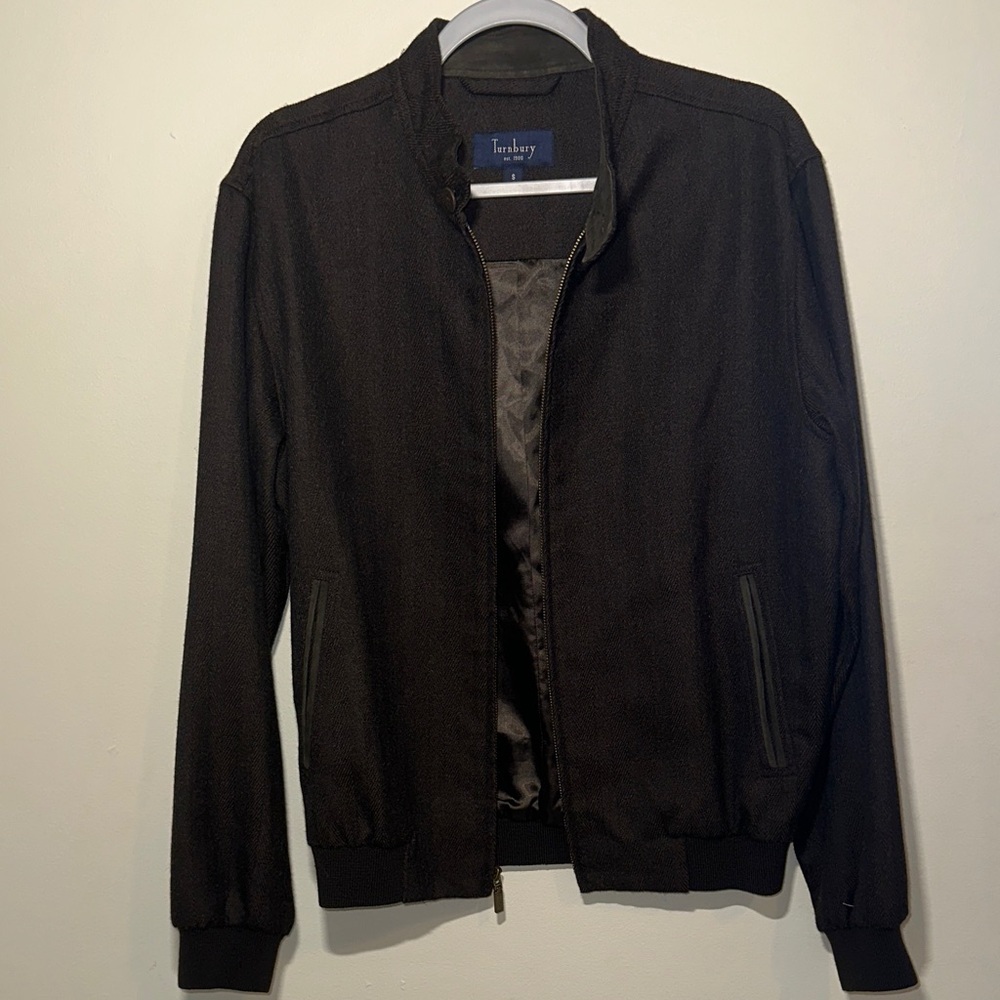 Men's Turnbury Classic Brown Bomber Jacket